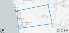  Cochin: 5-daagse privétour door Kerala met Munnar, Thekkady en Alleppey - 5 bestemmingen 