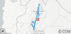  Crossing Northwest Argentina\'s Valleys and Ravines - 13 destinations 