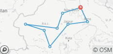  2025 Bestselling 13 Days Golden Triangle Tour with Incredible Rajasthan by private car and driver - 9 destinations 
