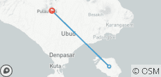  Expérience de 7 jours à Bali : Canyons cachés, Nusa Penida et aventures aquatiques - 3 destinations 