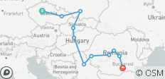  Premium Praag naar Boekarest - 11 bestemmingen 