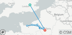  Sensations of the Seine &amp; Normandy with London &amp; Paris - 12 destinations 