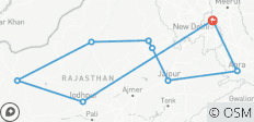  Magischer Urlaub in Rajasthan mit Capital of India - 9 Destinationen 
