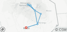  Best 8 Days Mount Kilimanjaro Climbing Via Marangu Route - 9 destinations 