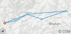  11 jours - Circuit panoramique du Bhoutan en petit groupe (max. 12) - 7 destinations 