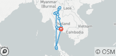  16 Days Thailand Discovery Tour: From Bangkok to Chiang Mai &amp; Island Escape in Koh Lanta - 17 destinations 