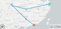  Journeys: Pandas &amp; the Peaks of Zhangjiajie National Geographic - 7 destinations 