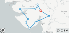  Descubre Gujarat: 13 días de cultura y aventura(TODO INCLUIDO) - 12 destinos 