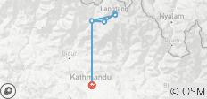 7 Days Langtang Valley Trek - 7 destinations 