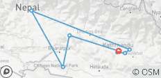  Private Nepal Tour Package | 7 Days Tour - 8 destinations 