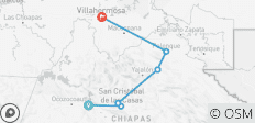  Découverte du Chiapas - 4 jours - 6 destinations 