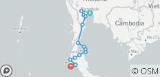  15 Days in Thailand: From Bustling Bangkok to Tropical Islands and Jungle Escapes - 16 destinations 