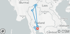  14 Days in Thailand: From Bustling Cities to Tranquil Islands - 13 destinations 