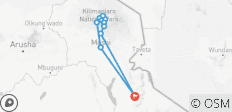  Ascension du Kilimandjaro par la route d\'Umbwe 6 jours - 11 destinations 