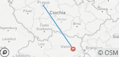  7 jours Prague et Vienne en train - 2 destinations 