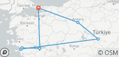  12 jours | 5-étoiles | Circuit de Noël et du Nouvel An en Turquie (2025-26) | Angels Vacations (petit groupe accompagné) - 2 départs fixes - 7 destinations 