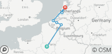  Paris nach Amsterdam - 7 Destinationen 