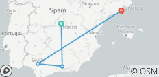  Highlights of Southern Spain - 4 destinations 