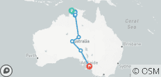  L\'Australie centrale et le Ghan - 11 destinations 