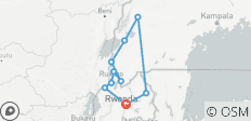  12 jours de safari au Rwanda, en Ouganda, avec des gorilles, des chimpanzés et des animaux sauvages - 10 destinations 