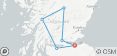 Schottland Rundreise - 8 Tage auf den Spuren von Outlander - 6 Destinationen 