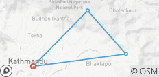 2 Nights 3 Days Nagarkot Trek from Kathmandu - 4 destinations 