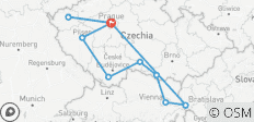  Best of Czechia &amp; Beyond – 10 Days through Prague, Vienna &amp; Bratislava - 10 destinations 