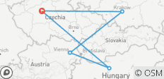  Grand Central Europe – 10 Days (Prague • Krakow • Vienna • Budapest) - 5 destinations 