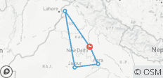  Viaje de 8 días al Triángulo de Oro con Amritsar - 5 destinos 