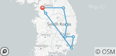  Corée du Sud : Séoul, Yongin, Busan, Gyeongju, Daegu, Haeinsa, Andong, Pyeongchang, Mt. Seorak, DMZ - 9 jours - 8 destinations 