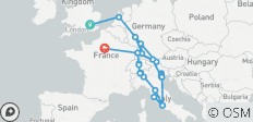 Highlights of Europe (Classic, All Seasons, Start London, End Paris, 14 Days) (23 destinations) - 23 destinations 