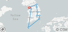  South Korea: Seoul, Jeju island, Yongin, Busan, Gyeongju, Daegu, Andong, Pyeongchang, Mont Seorak, DMZ - 11 days - 12 destinations 