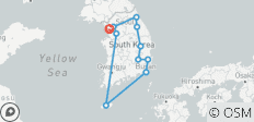  Corée du Sud : Séoul, île de Jeju, Yongin, Busan, Gyeongju, Daegu, Andong, Pyeongchang, Mont Seorak, DMZ - 11 jours - 12 destinations 