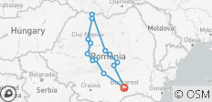  Timeless Romania - 8 days - 14 destinations 