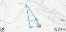  Desde Delhi - Excursión de 7 días al Tringlado Dorado Delhi, Agra, Jaipur y Amritsar - 7 destinos 