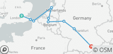  Oktoberfest (Road Trip To Oktoberfest, Start London) - 9 destinations 