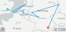  Oktoberfest (Road Trip To Oktoberfest, Start Amsterdam) - 10 destinations 