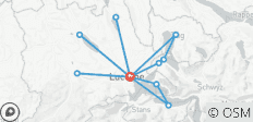  Cycling Holidays Centre tour Lucerne - 14 destinations 