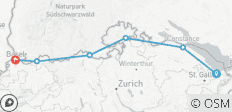  Cycling holidays Rhine Highlights - 6 destinations 