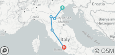  Italy Real Food Adventure (10 destinations) - 5 destinations 