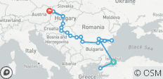  Ontdekkingstocht langs de Beneden-Donau met Wenen &amp; Istanboel 2027 - 24 dagen (van Istanbul naar Wenen) - 19 bestemmingen 