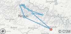  Circuit de l\'Annapurna - 12 jours - 13 destinations 