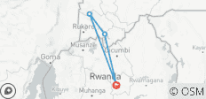  Randonnée de 3 jours à la rencontre des gorilles de Bwindi via le lac Bunyonyi - 4 destinations 