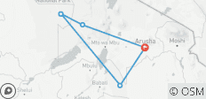  8-Day Western Wildebeest Migration Mid-Range - 8 destinations 