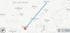  Aperçu du Rajasthan - 2 destinations 