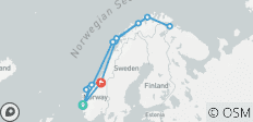  Havila Voyages Bergen-Kirkenes-Trondheim - 15 Destinationen 