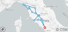  6 jours Florence, Pise et les charmes côtiers de l\'Italie au départ de Rome - 15 destinations 