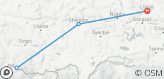  9 jours - Circuit en petit groupe au Tibet sacré et au Mont Everest (max. 15) | Forfait Aventure Chine occidentale - 5 destinations 