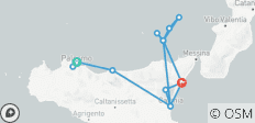 Palermo, Noord-Sicilië &amp; Eolische Eilanden - 9 dagen - 15 bestemmingen 