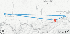 Alpine crossing From Spitzingsee to Sterzing - 4 destinations 